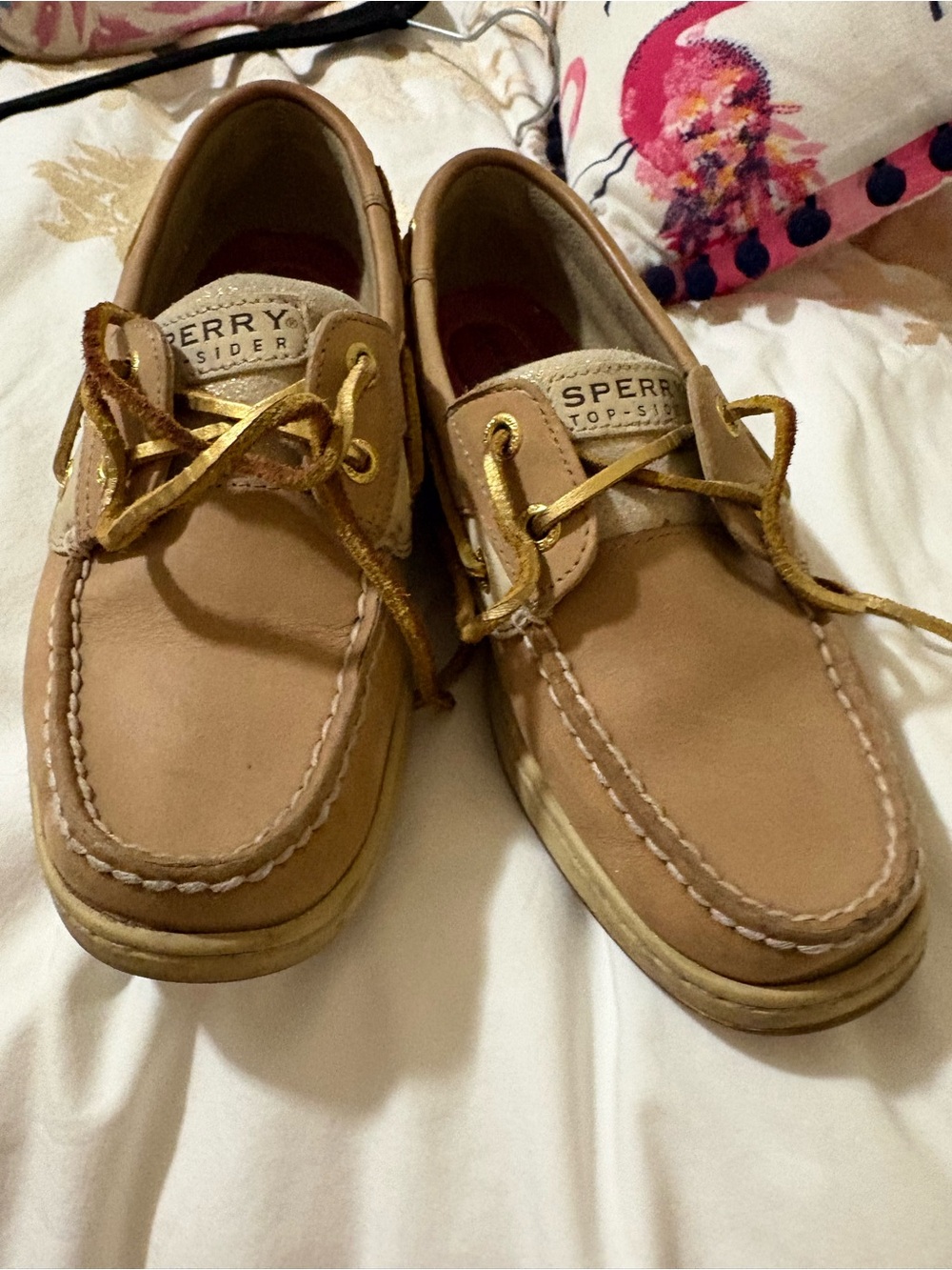 Sperry Women’s Tan Boat Shoes - Classic Leather Deck Shoes